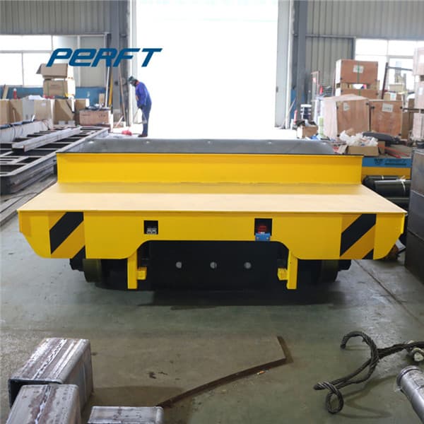 motorized transfer trolley on forging factory 200 tons